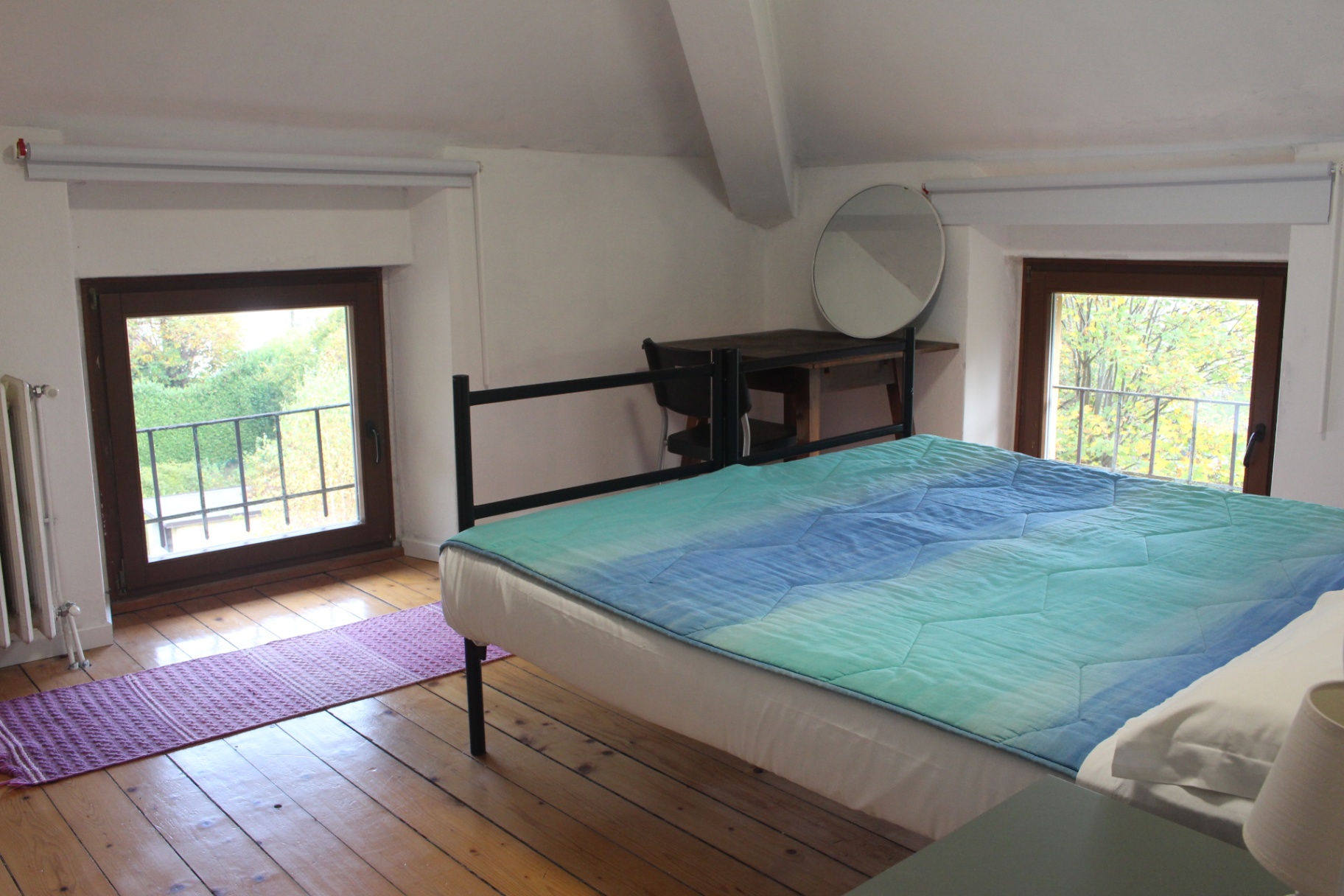 Double room shared bathroom